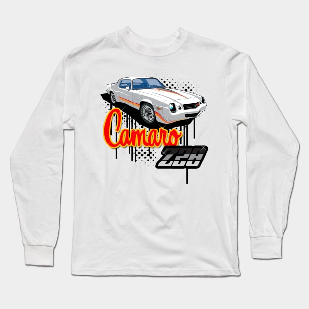 Camaro Z28 Long Sleeve T-Shirt by Limey_57